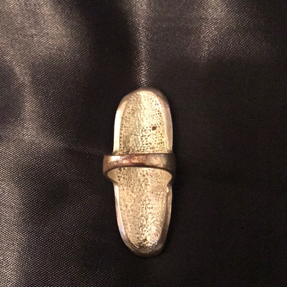 Long Rhinestone Statement Ring - Picture 4 of 6